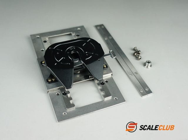 ScaleClub 1_14 Sattelplatte Metall verschiebbar - RC-Zubehoer