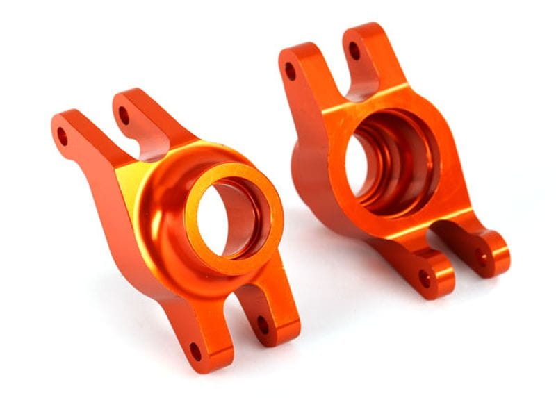Traxxas Raedtraeger hinten l_r Alu orange - RC-Zubehoer