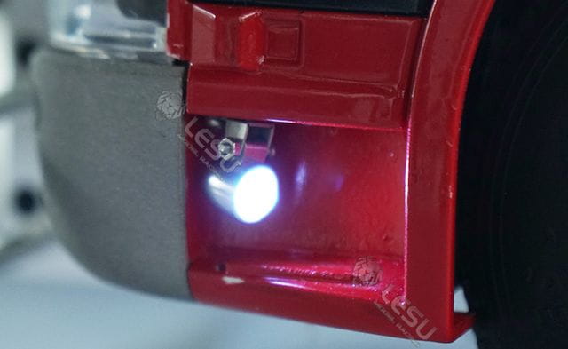 Lesu 1_14 Scheinwerfer fuer Einstiege vorne Paar - RC-Zubehoer