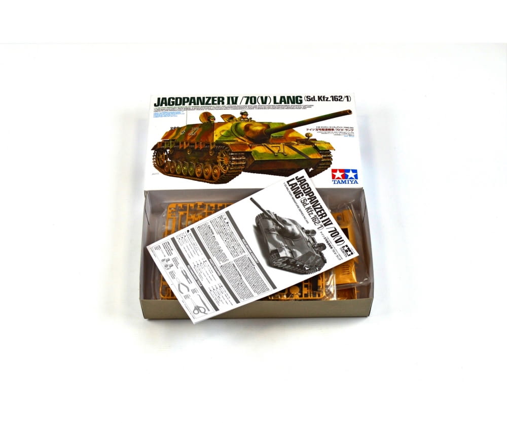 Tamiya WWII Dt. Jagdpanzer IV/70 (V) Lang 1:35 Plastik Modellbau Militär Bausatz