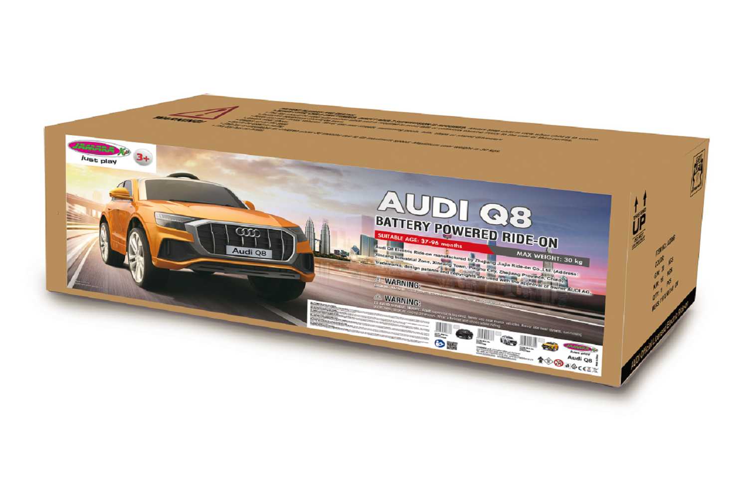 Jamara Ride-on Audi Q8 weiß 12V