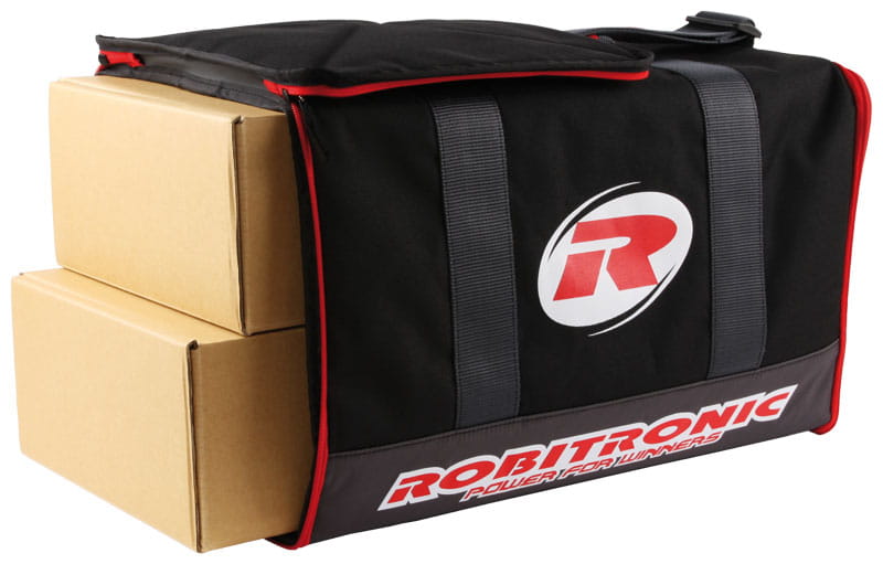 Robitronic Transport Tasche mit 2 Boxen - RC-Zubehoer