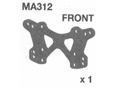 Amewi MA312 Blue Shock Stay Front AM10SC