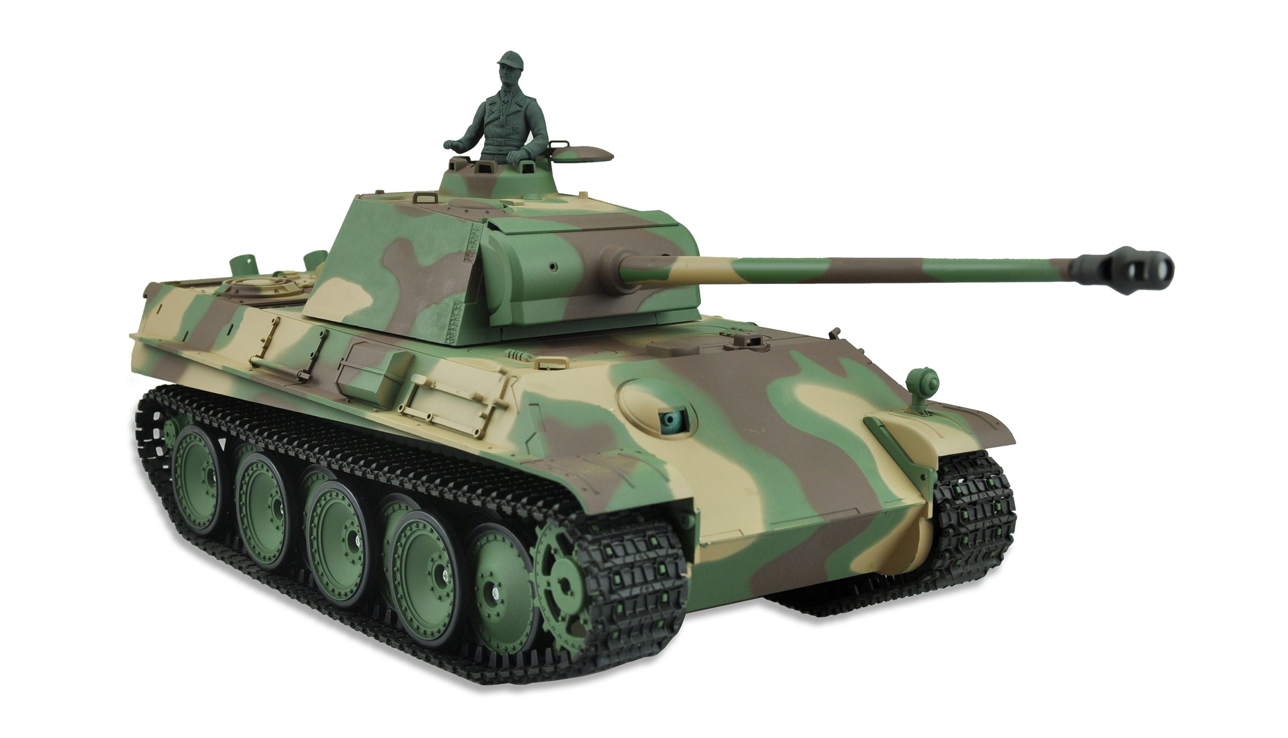 Amewi RC Panzer Panther G 1:16 Advanced Line IR/BB Schuss, Sound, Rauch