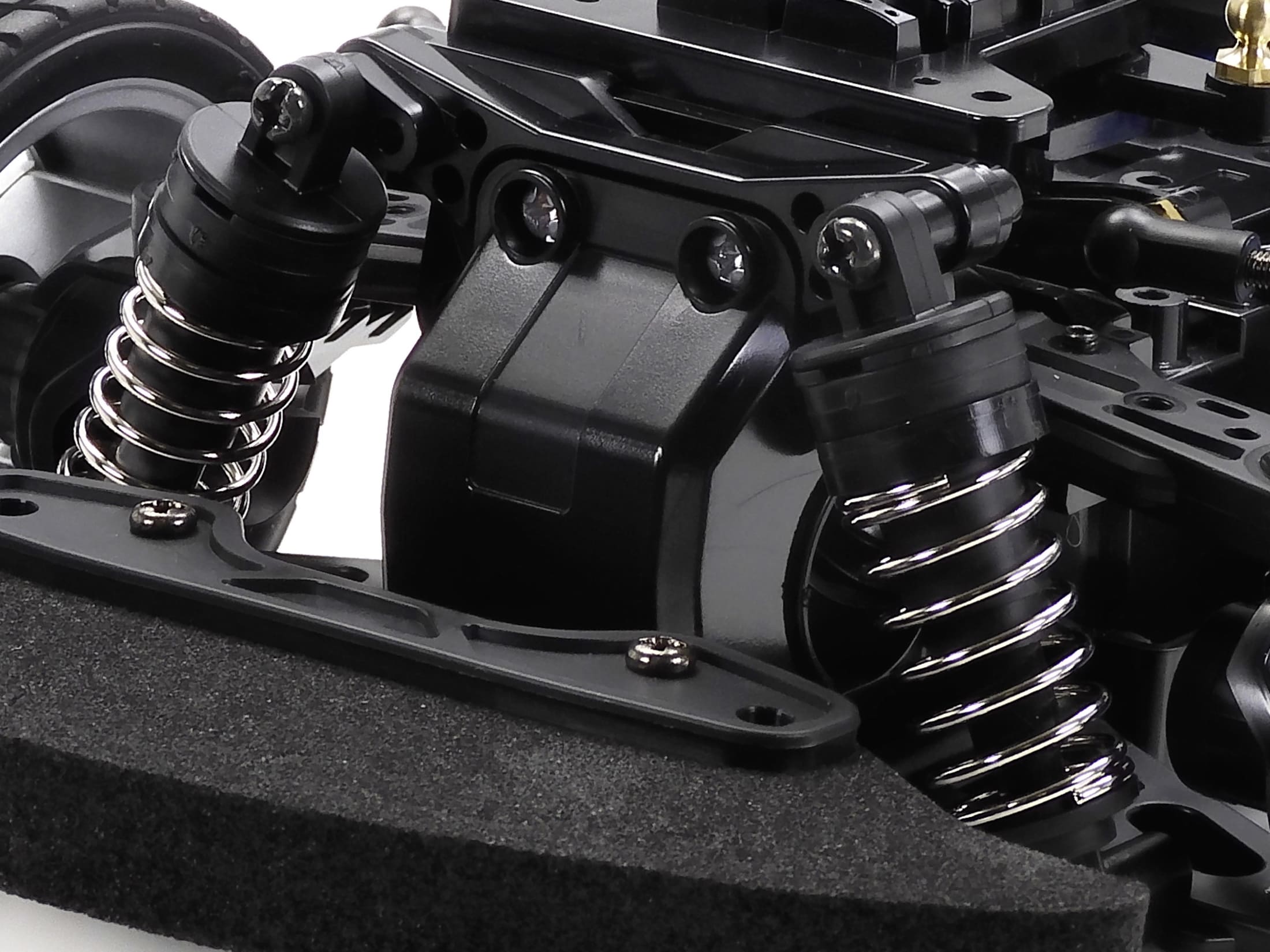 Tamiya 1 zu 10 Peugeot 306 Maxi Rallye RC Modell auf BT-01 Chassis in Blau