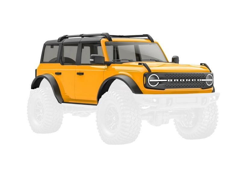 TRX-4M Karosserie Bronco Cyber Orange komplett