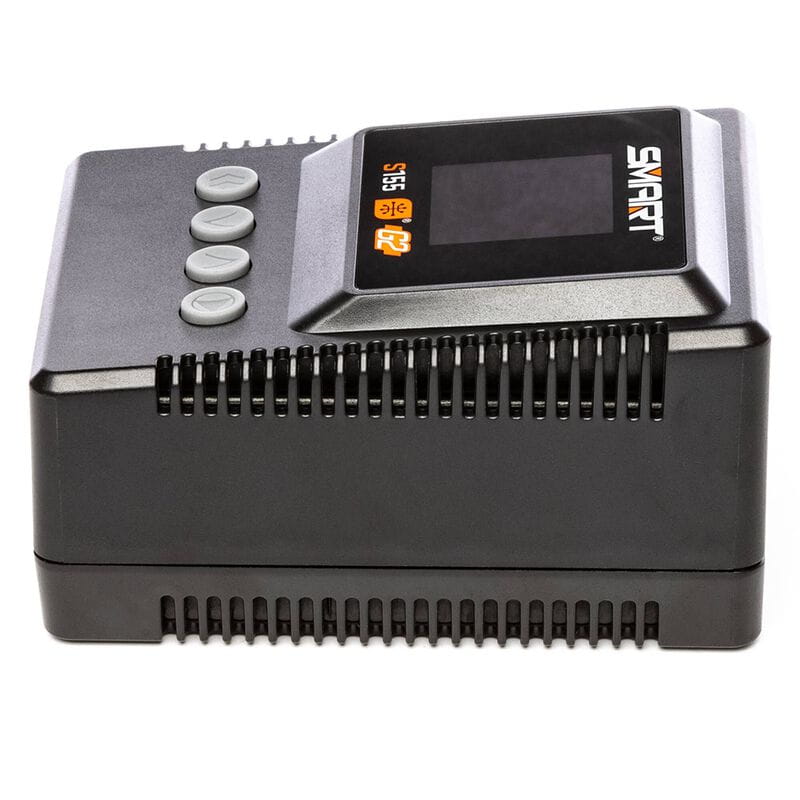 Spektrum S155 Smart Ladegeraet 55W mit LCD-Display Spektrum S155 Smart Ladegeraet mit IC3 IC5 Anschluessen