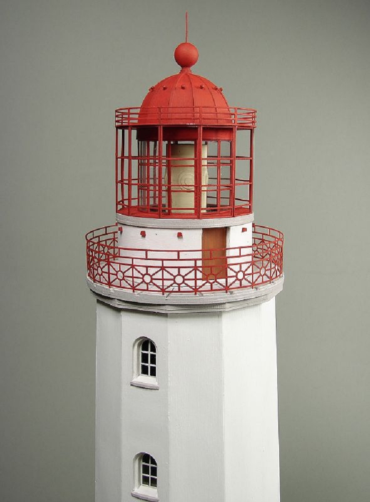 Shipyard Leuchtturm Dornbusch Lighthouse Germany 1888 1:72 Laser Kartonbausatz