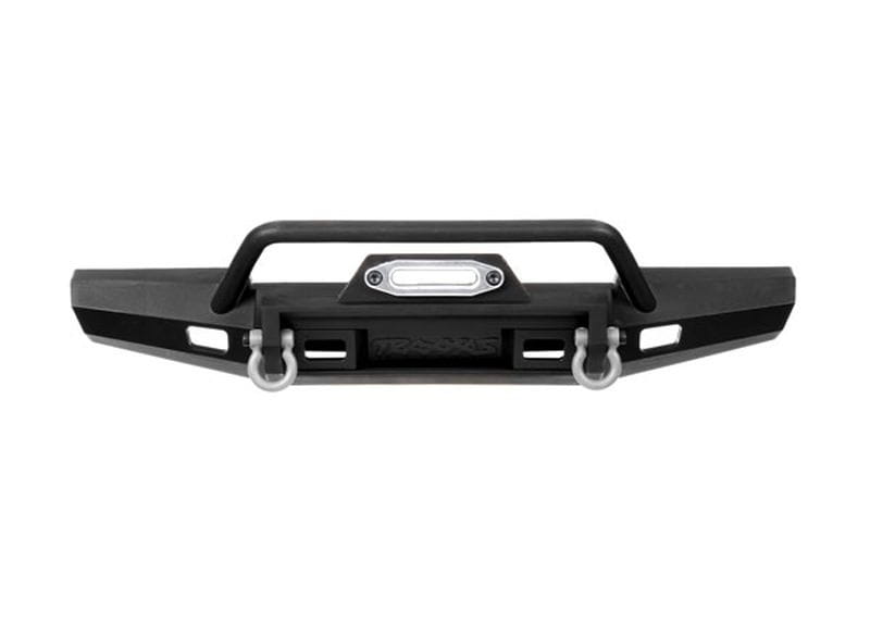 Traxxas Winch-Bumper Vorn Komplett Fuer Trx-4 Defender - Tactical - RC-Zubehoer