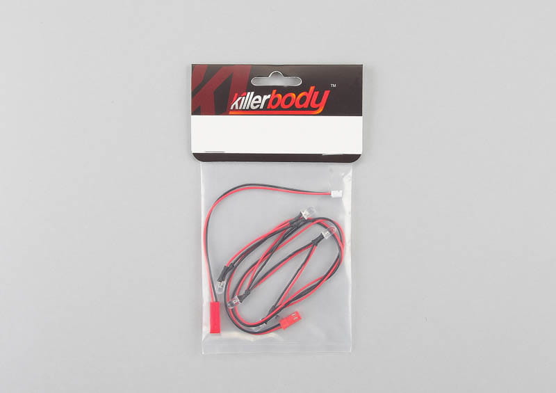 Killerbody LED Unit Set für Scheinwerfer (5x 5mm Weiße LEDs)