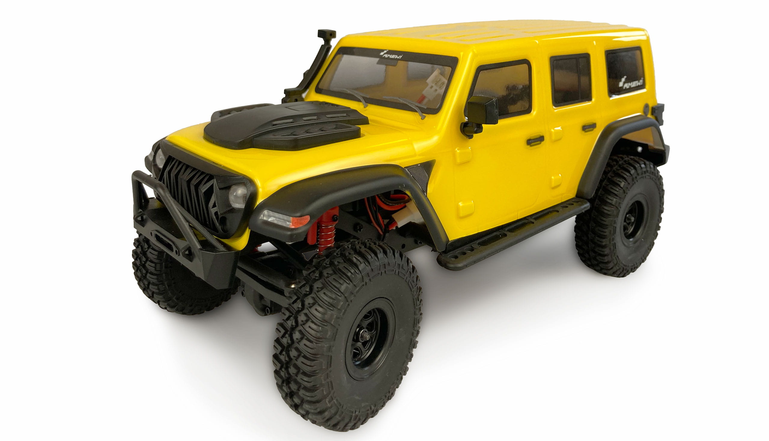Amewi RC AM18 Kratos Scale Crawler 1:18 RTR, gelb