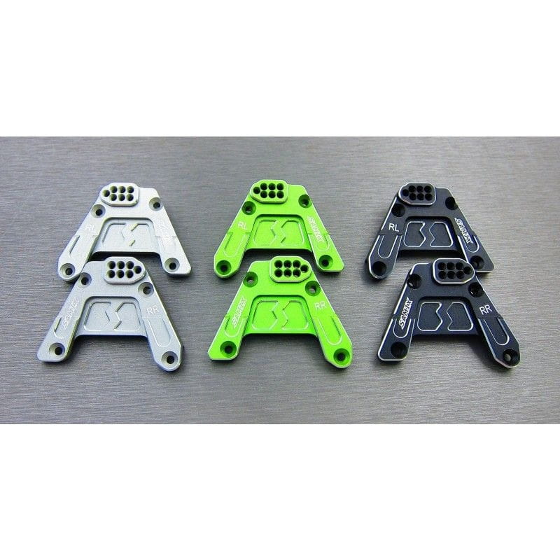 SAMIX Alu Daempferplatte hinten 1 Stk. fuer Axial SCX10-3 - RC-Zubehoer