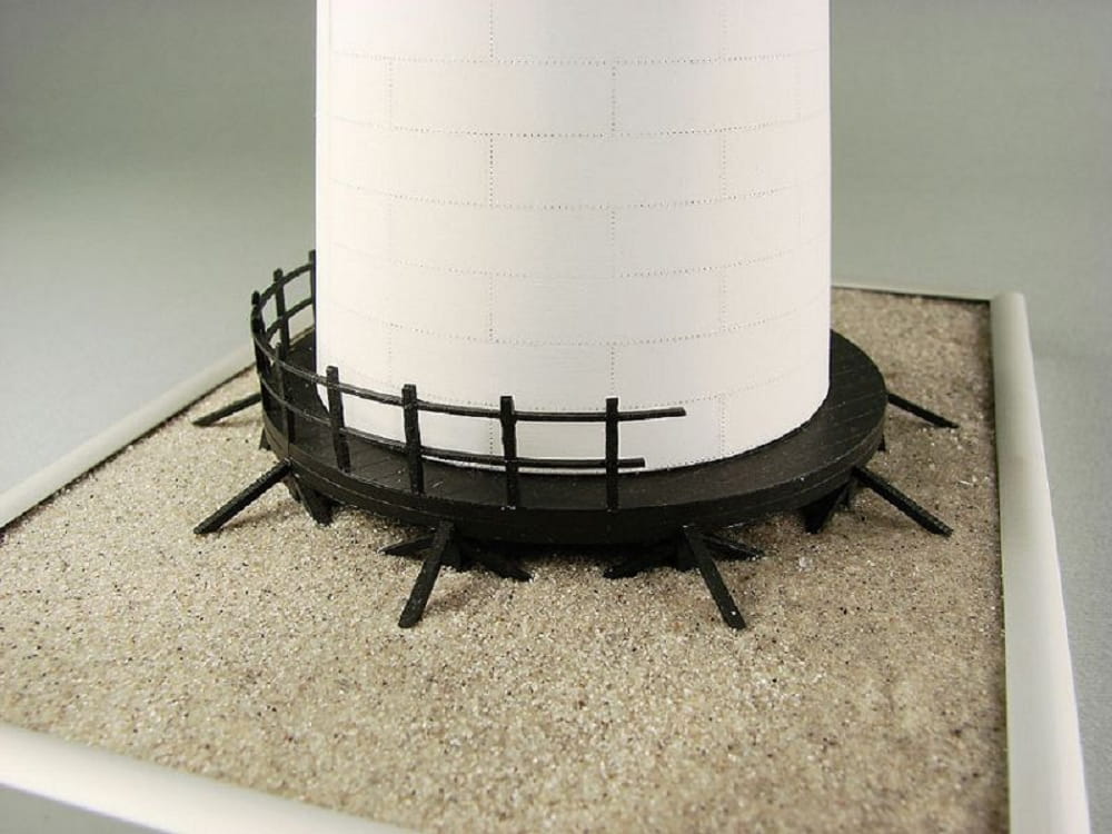 Shipyard Leuchtturm Cape Bowling Green Lighthouse Australien 1874 Laser Kartonbausatz Shipyard Leuchtturm Cape Bowling Green Lighthouse Australien 1874 Laser Kartonbausatz