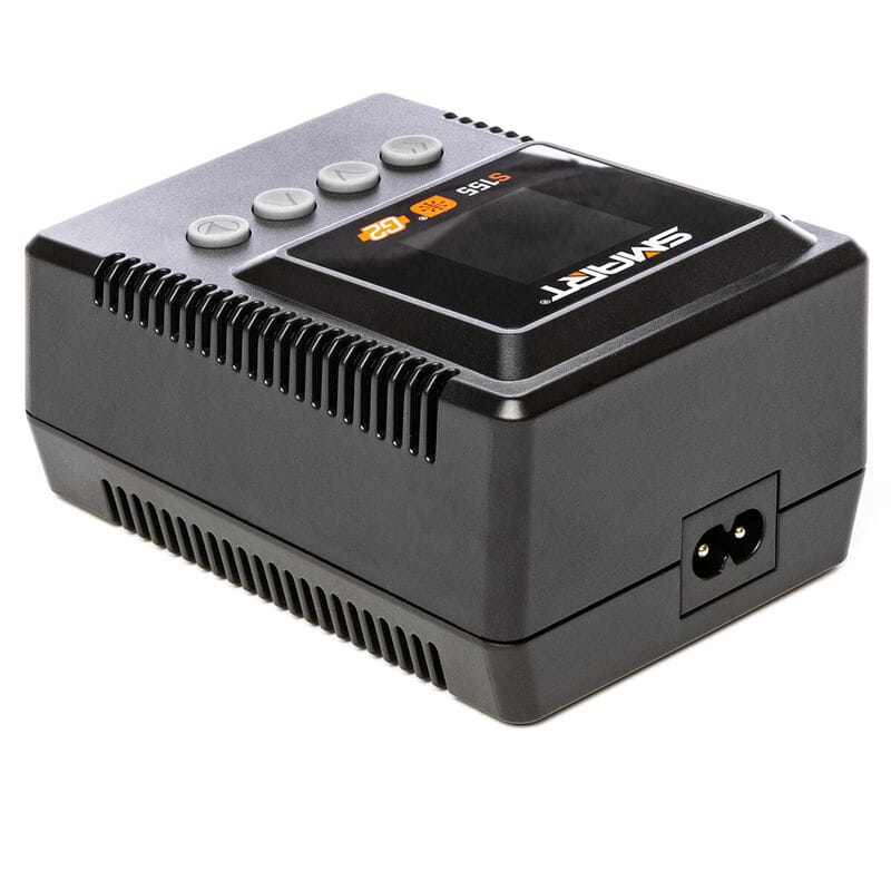 Spektrum S155 Smart Ladegeraet 55W mit LCD-Display Spektrum S155 Smart Ladegeraet mit IC3 IC5 Anschluessen