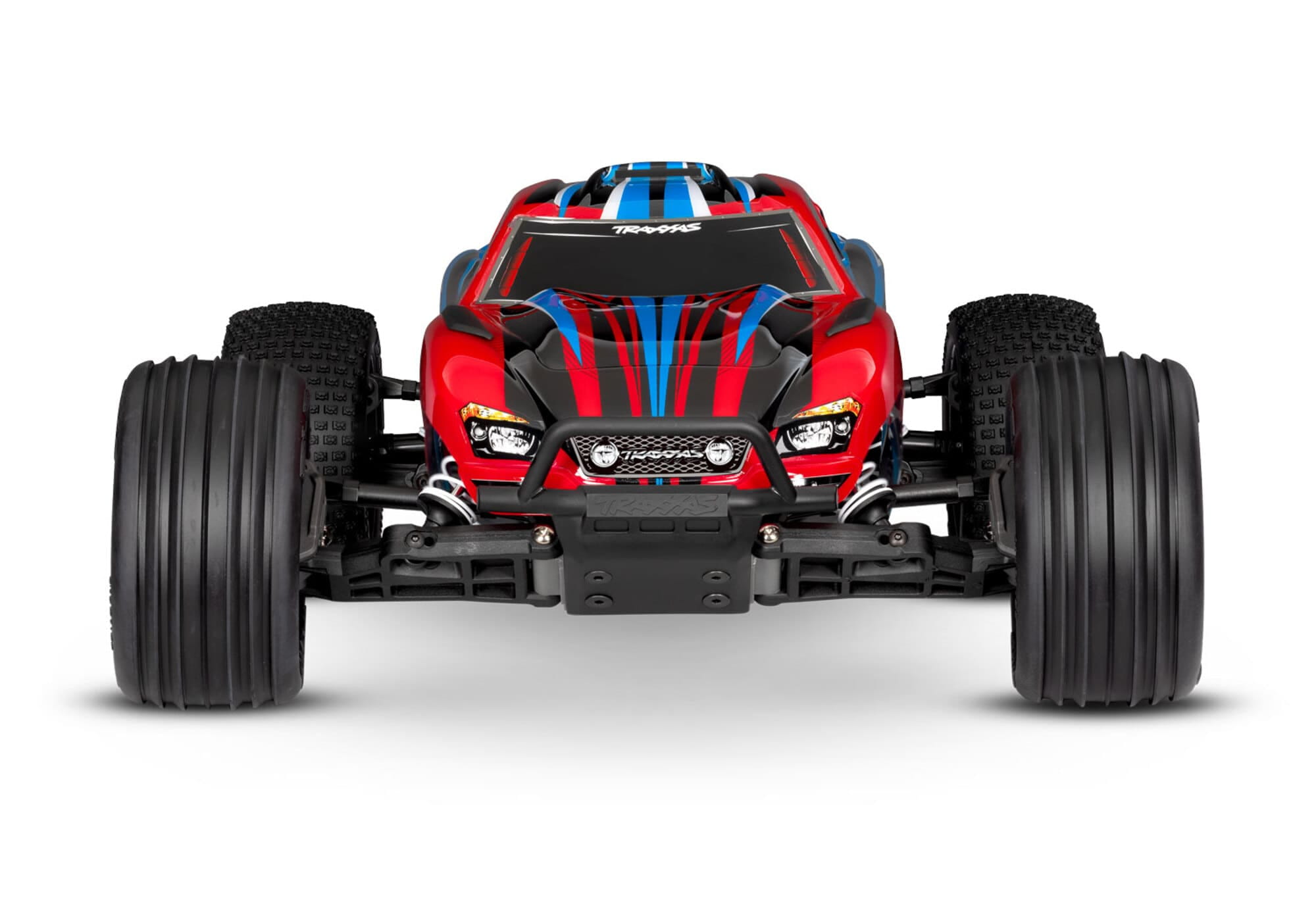 Traxxas Rustler 2WD Rot RTR mit Akku und Lader