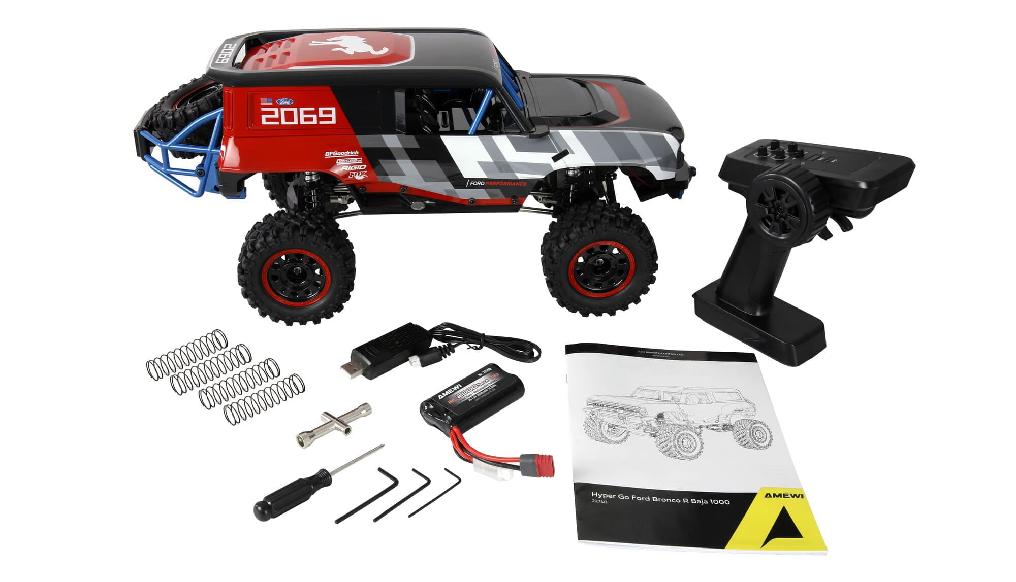 Amewi Hyper GO Ford Bronco Baja 1000 Brushless 1_12 RTR