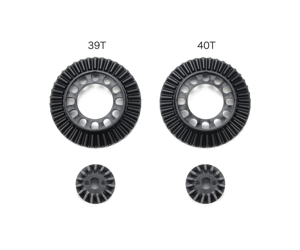 Tamiya XV-02 _ TT02 Kegelrad-Set 39_40Z Spool. - RC-Zubehoer