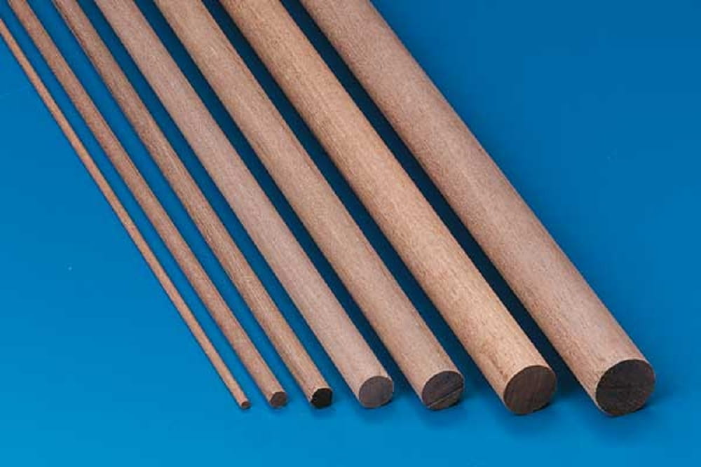 Krick Nussbaum-Rundstab  3 mm - RC-Zubehoer