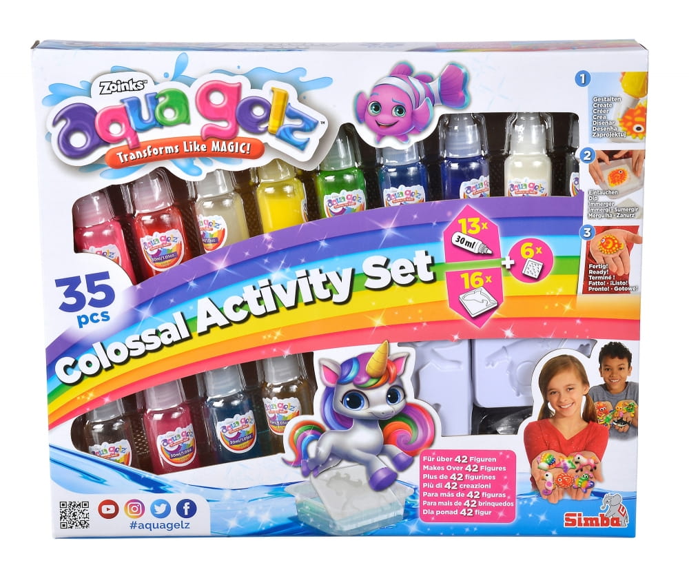 Simba Toys Aqua Gelz Colossal Set