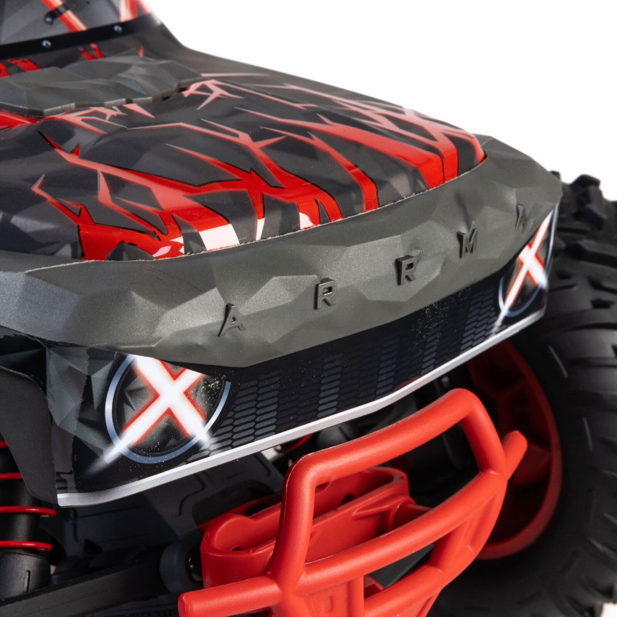 ARRMA QUAKE 223S DSC 2WD RTR Brushless Monster Truck in Rot