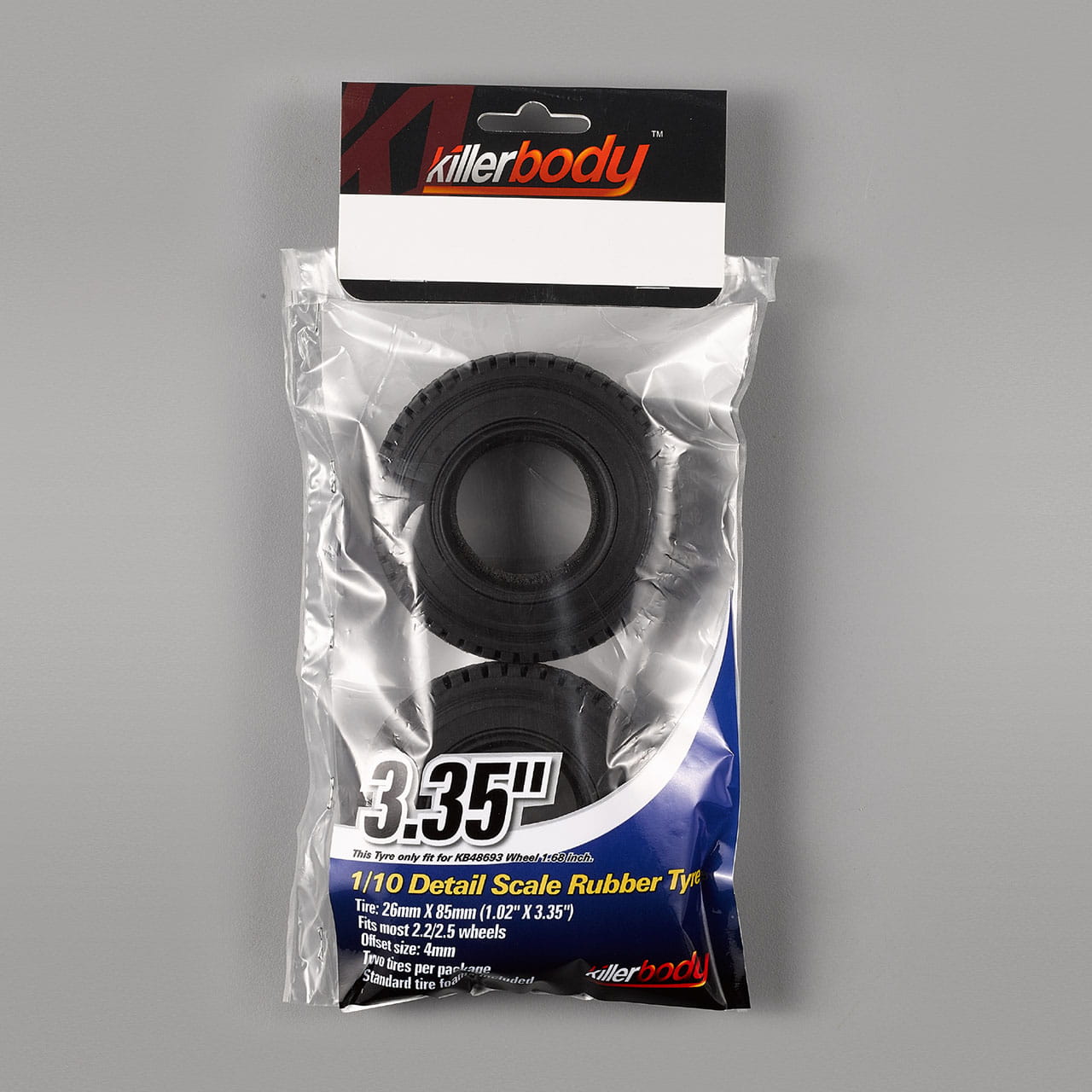 Killerbody Scale Reifen mit Einlage 3.35_ _2 Stk_ - RC-Zubehoer