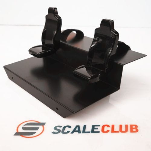ScaleClub 1_14 Bodenblech mit Servo- und Akkuhalter fuer Tamiya Arocs - RC-Zubehoer