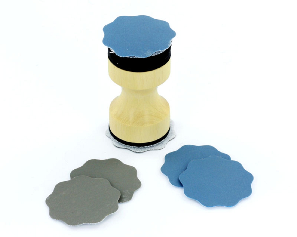 Krick Micro Schleif- und Polier Halter + 6 Pads