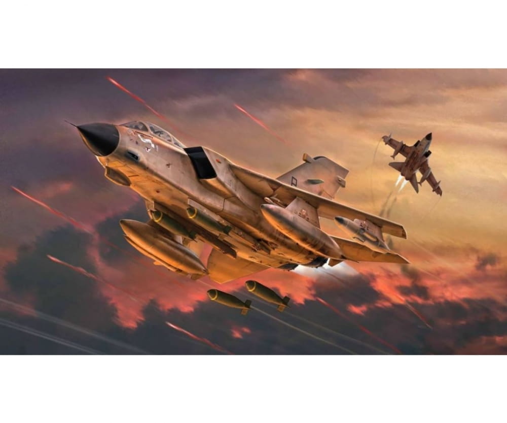 Modellbausatz Italeri Tornado GR.1_IDS im Massstab 1_48 aus dem Golfkrieg_