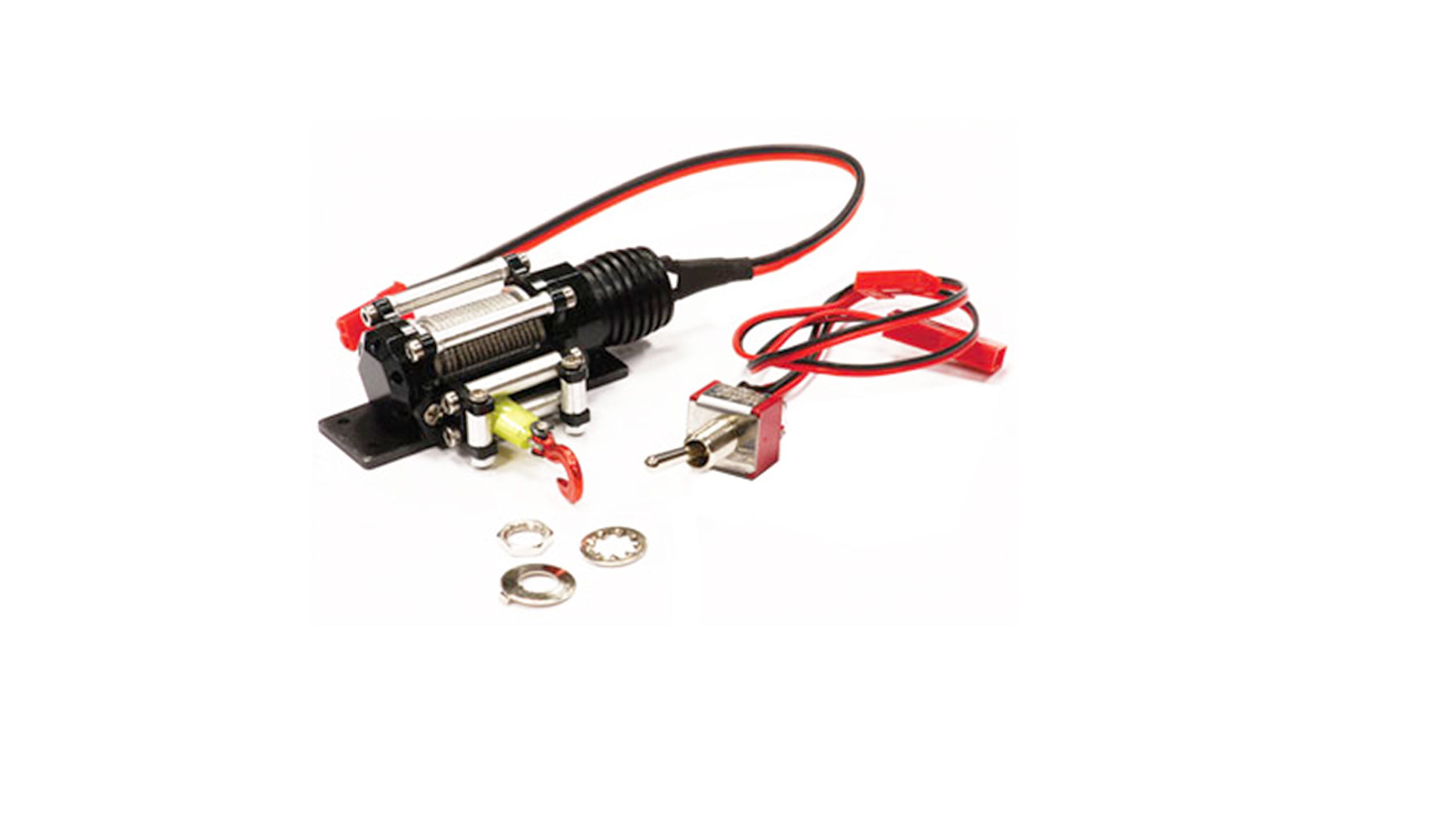 Amewi Stahlwinde schwarz steel winch black - RC-Zubehoer