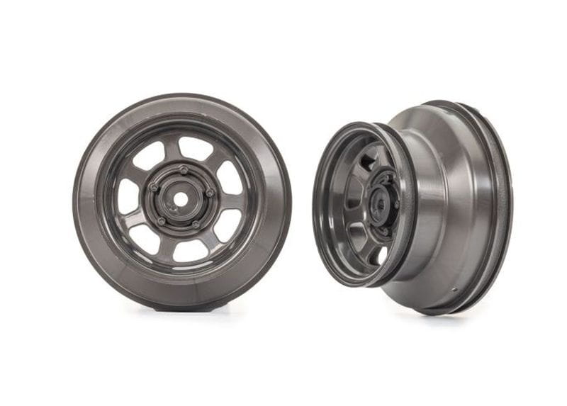 Traxxas Dirt-Oval 2_2_3.0 Felgen graphit-grau _2_ - RC-Zubehoer