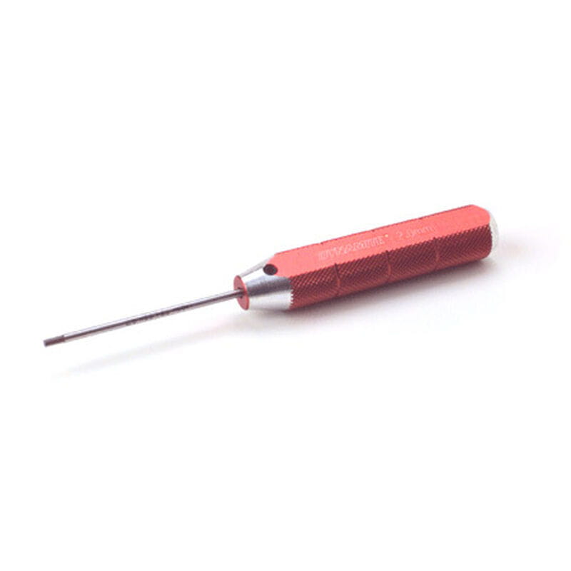 Dynamite Aluminium-Innensechskantschlüssel 2 mm, rot