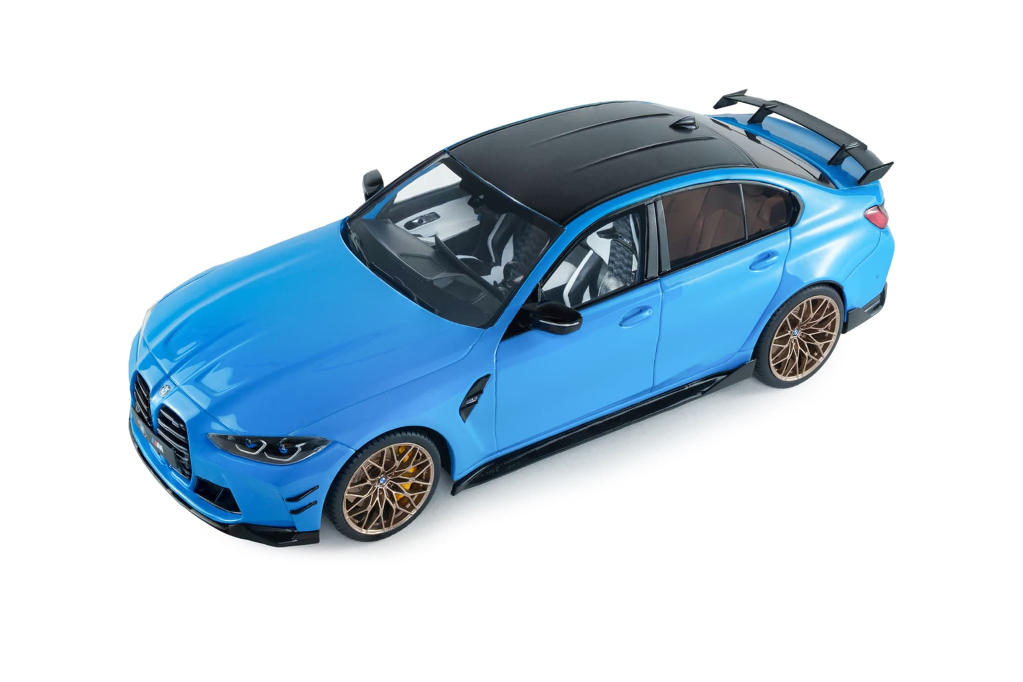 Solido BMW M3 G80 blau Standmodellauto 1_18