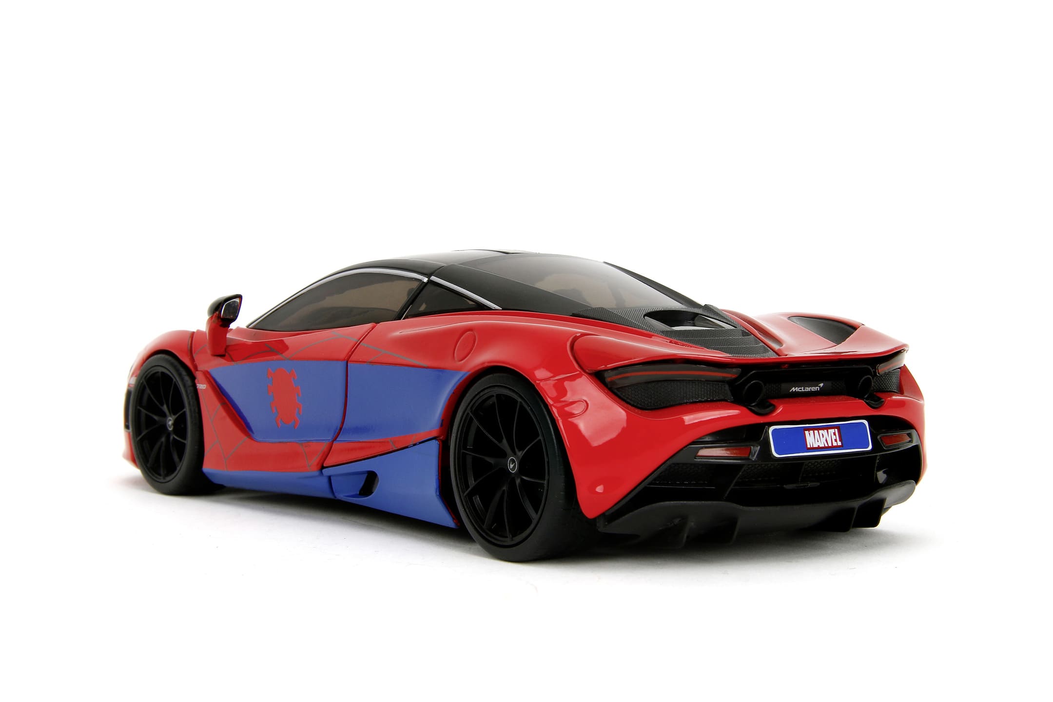 Jada Marvel Spider-Man McLaren 720S 1_24 Modellauto mit Spider-Man Figur