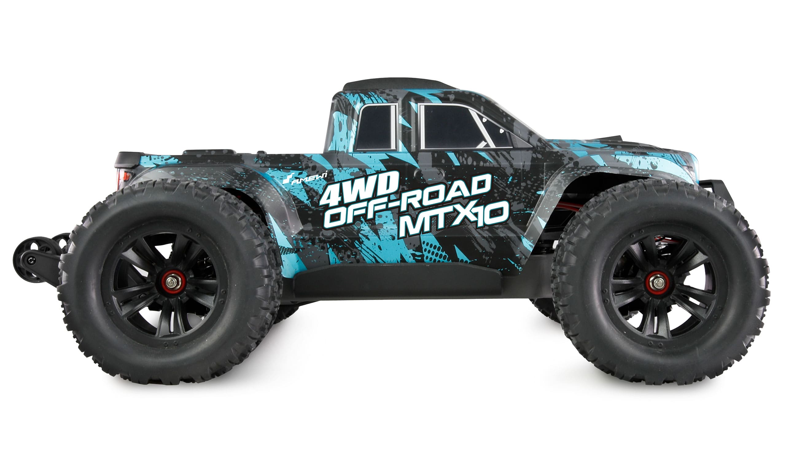 amewi rc hyper go mtx10 monstertruck brushless 1-10 artr schwarz-blau amewi-rc-hyper-go-mtx10-monstertruck-brushless-1-10-artr-schwarz-blau