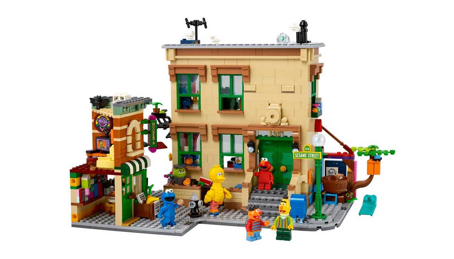 LEGO IDEAS Edition 123 Sesam Straße Exklusiv