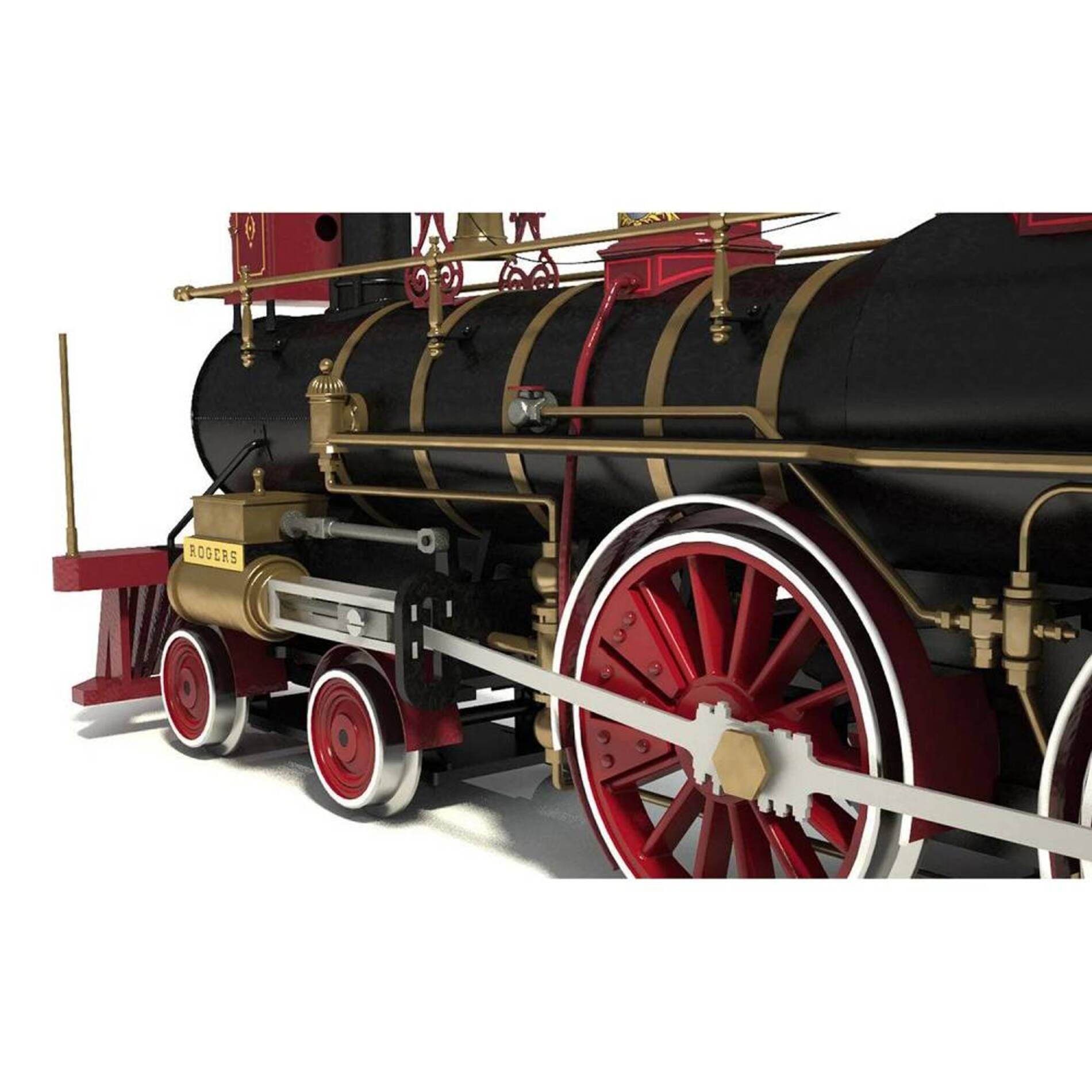 No. 119 Rogers Westernlok Standmodellbausatz 1_32 - Modellzubehoer