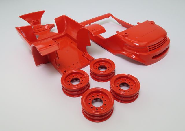 Lesu 1_14 Gabelstapler Linde H40D Bausatz_ Metall mit Hydraulik - RC-Zubehoer