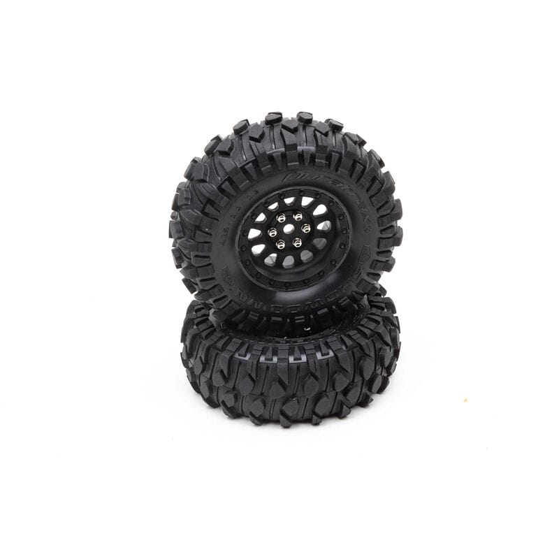 Duratrax Reifen Class 1 Showdown CR C3 Mntd 1.9" Blk (2)