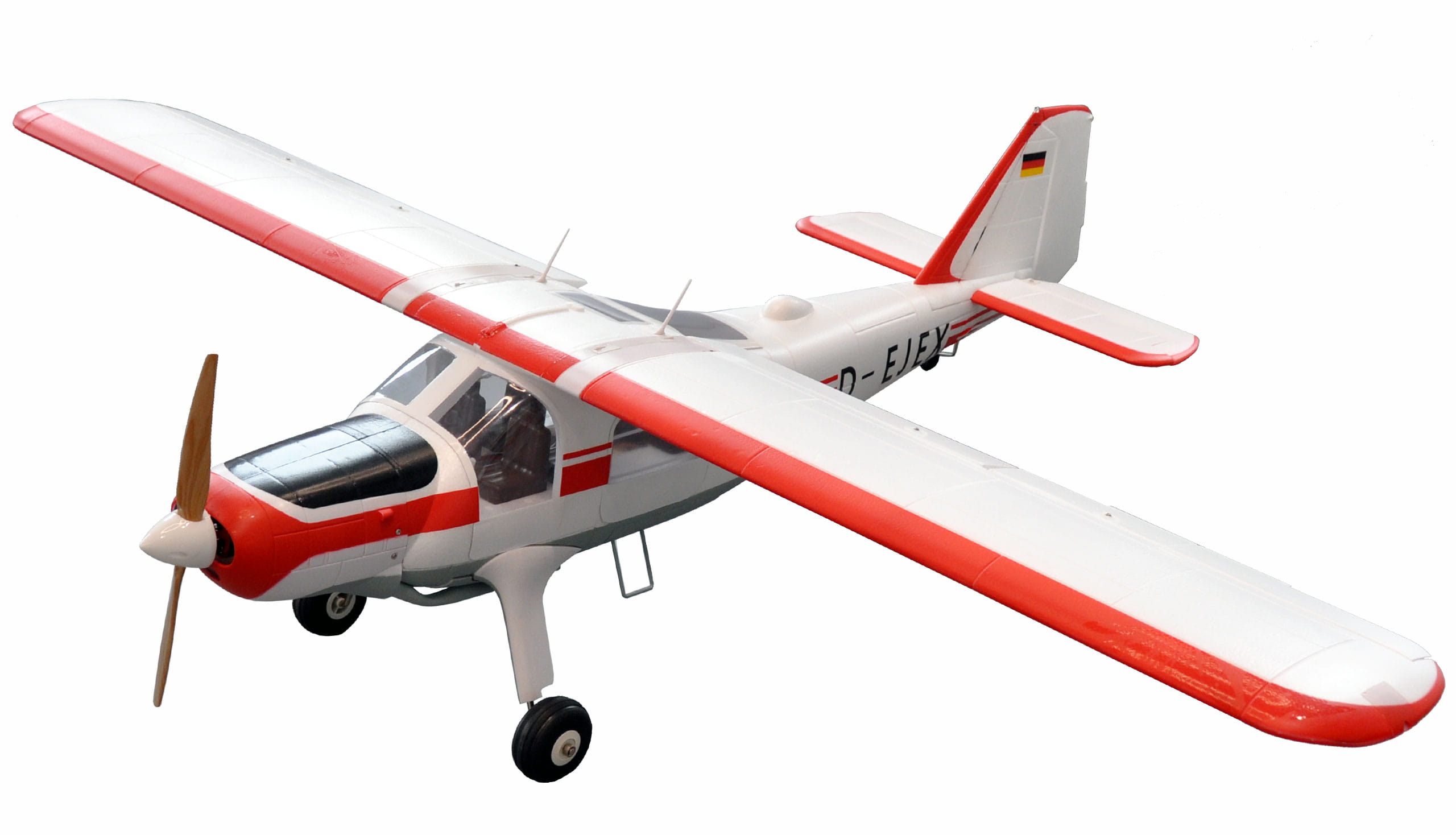 Amewi RC Flugzeug AMXFlight DO-27 rot/weiß EPO PNP