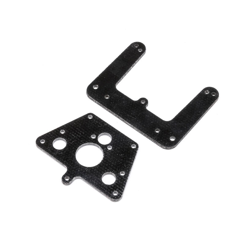 Losi Front - Rear Shock Towers_ Mini JRX2 - RC-Zubehoer
