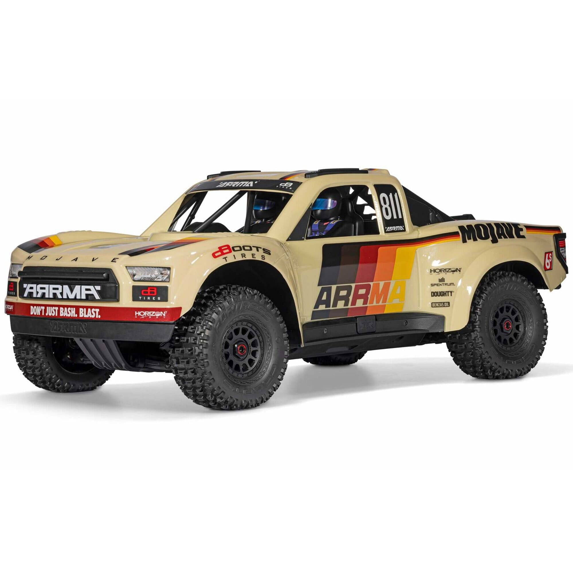 ARRMA MOJAVE 6S 4X4 RTR 1_7 Brushless Desert Truck Weiss