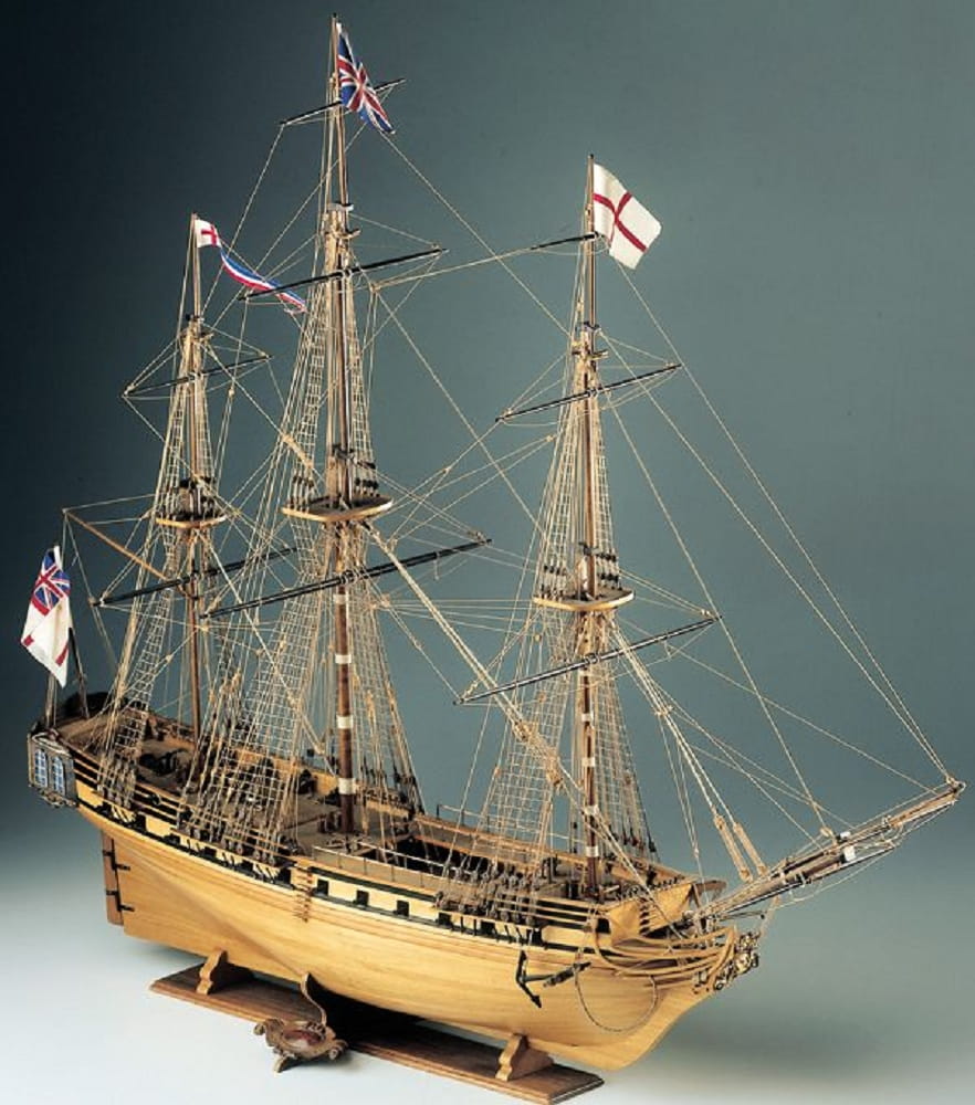 Modellbausatz HMS Unicorn Fregatte 1_75