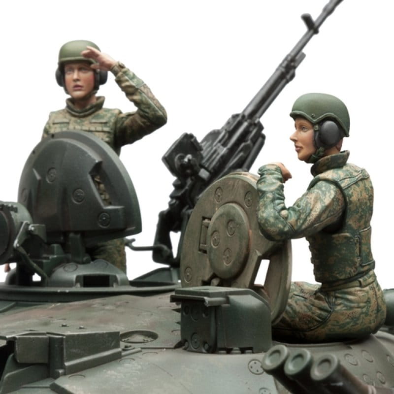 Torro RC 1_16 Figurenbausatz Russische Panzerbesatzung weiblich - RC-Zubehoer