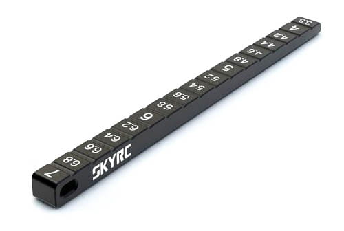 SkyRC SkyRC Bodenabstandslehre 3.8-7mm Alu schwarz