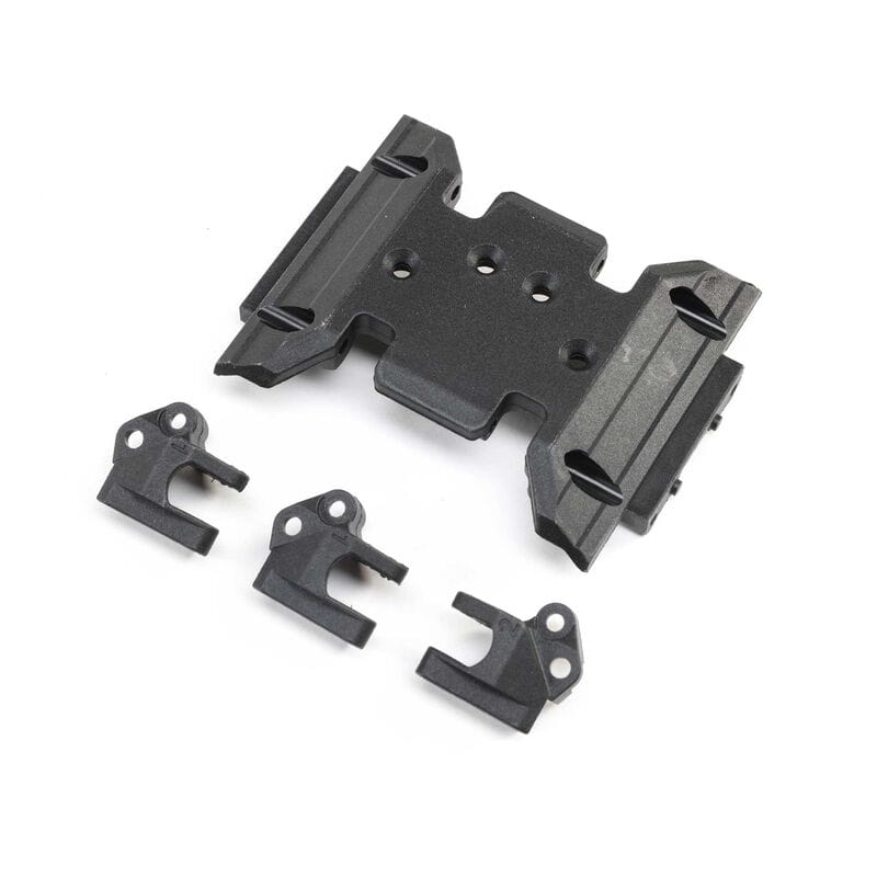 Axial Skid Plate & Upper Link Mounts: SCX10 III BC