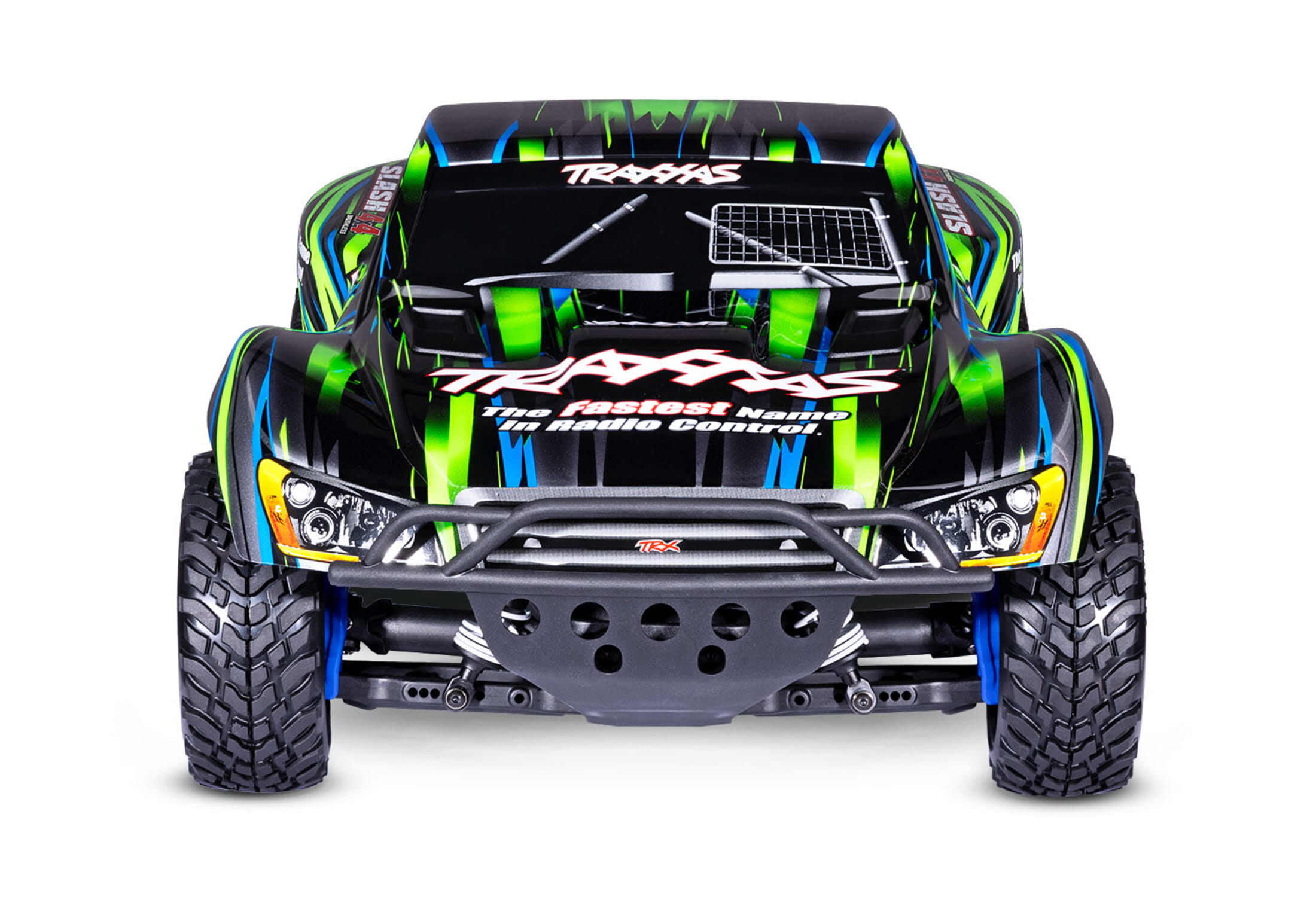 Traxxas RC Slash 4x4 Brushless 2S Short Course RTR grün 1:10 Traxxas RC Slash 4x4 Brushless 2S Short Course RTR grün 1:10