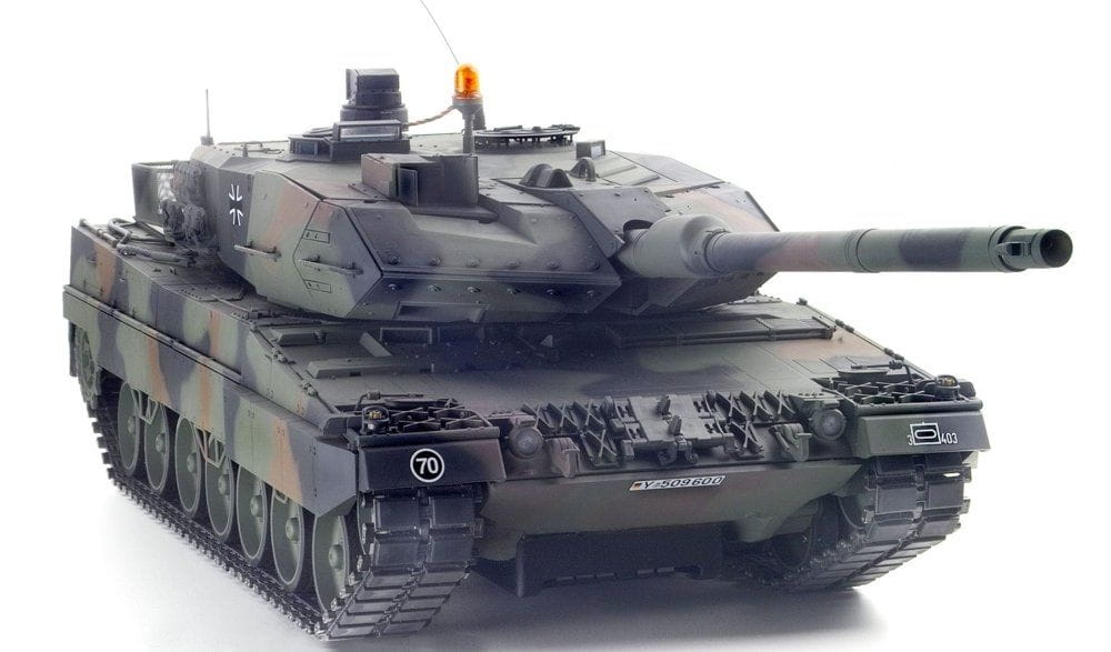 Tamiya 1:16 Panzer Leopard 2A6 + Multifunktions Modul