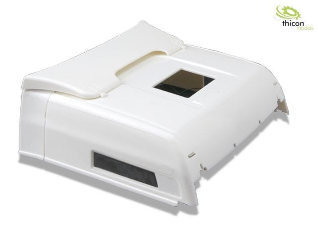 Lesu 1_14 Hochdach fuer MAN TGX mit LED unlackiert - RC-Zubehoer