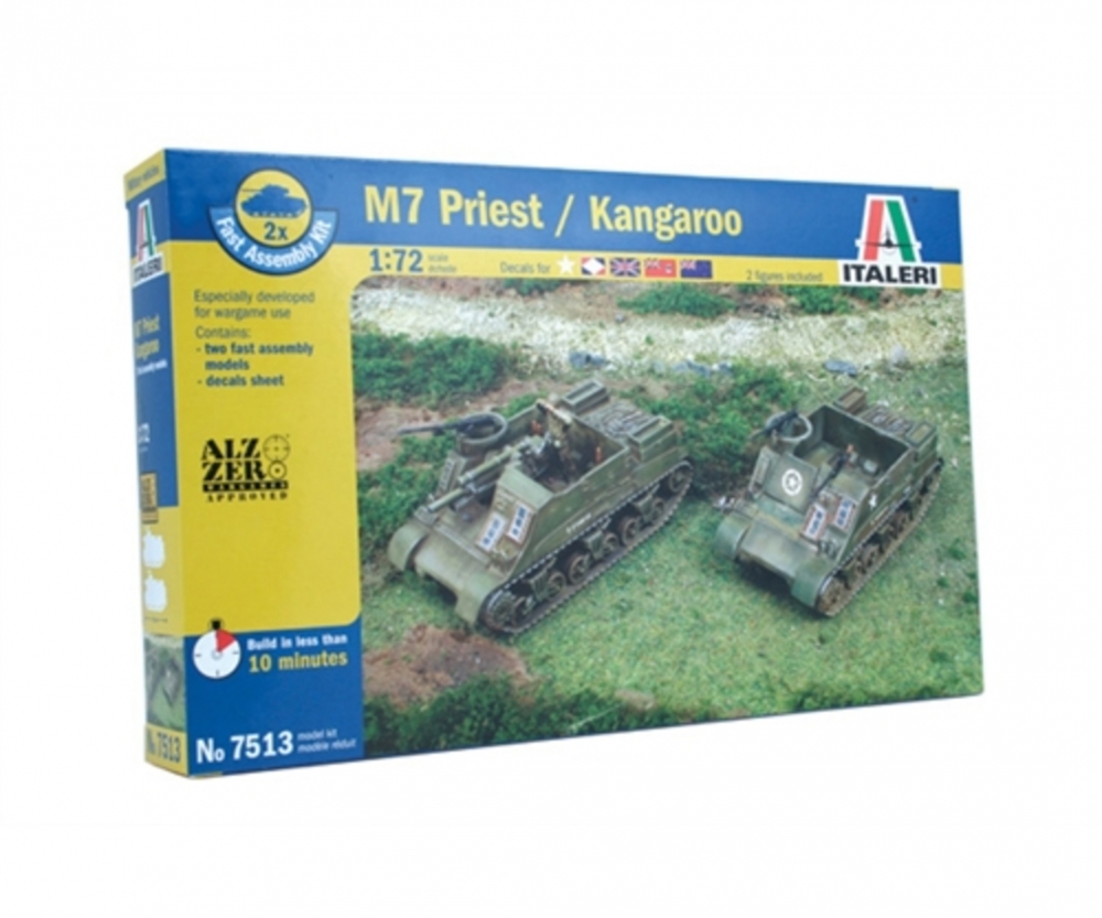 Italeri 1_72 US M7 Priest 105mm Kang_ Fa. Ass Kit - RC-Zubehoer