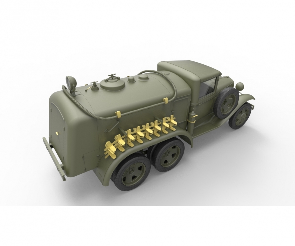 Plastikmodellbau von Miniart 1-35 bz 38 tankwagen